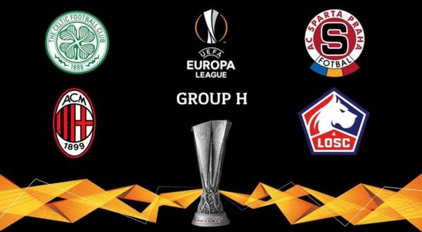 Celtic in Europa League H-Block – Hoops play Sparta Prague, AC Milan and Lille