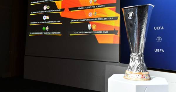 Europa League draw LIVE as Celtic and Rangers learn group stage fate