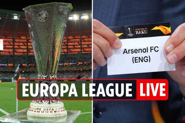 Europa League draw LIVE: UK start time, pots, live stream FREE, TV channel with Arsenal and Tottenham in group stages