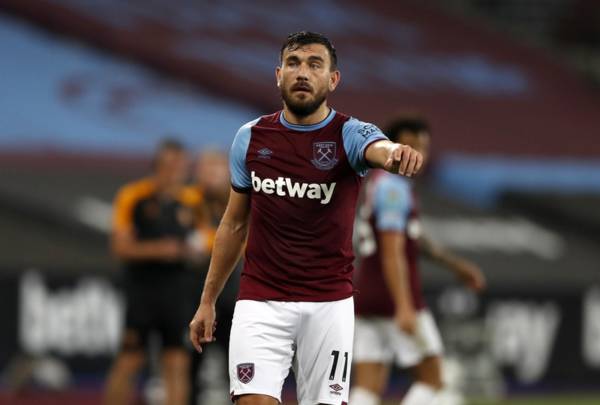 Celtic to land Robert Snodgrass on loan deal from West Ham ahead of transfer deadline