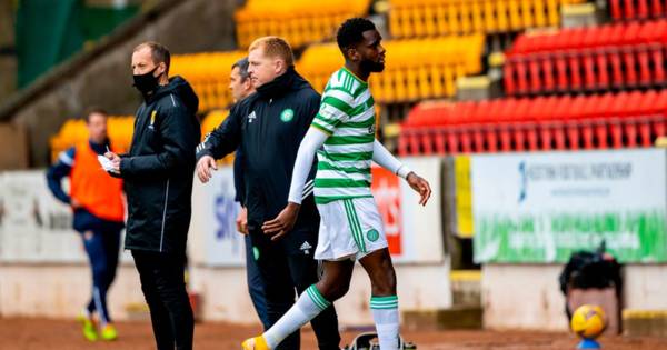 Neil Lennon in Odsonne Edouard Celtic warning as striker told to ‘settle down’