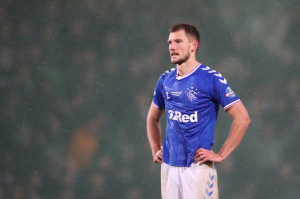 Potential blow for Rangers as Borna Barisic limps off injured ahead of Celtic clash