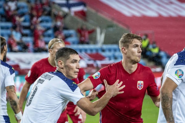 Celtic’s Kris Ajer can take positives from performance in Norway defeat