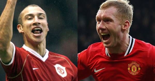 Paul Scholes uses ‘brilliant’ Henrik Larsson as Manchester United example