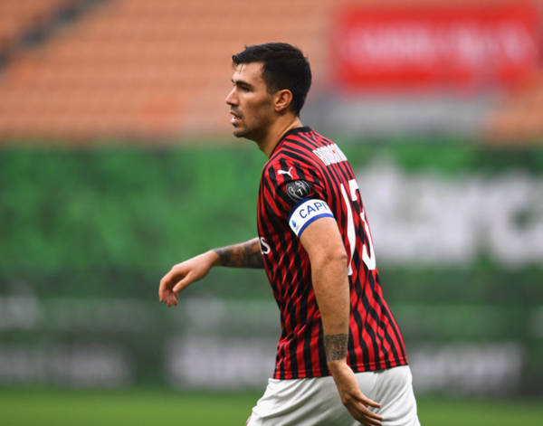 Report: AC Milan captain Alessio Romagnoli to play against Inter on Saturday; available for Celtic clash