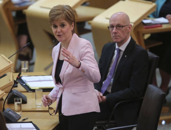 First Minister Nicola Sturgeon sends derby plea to Celtic and Rangers fans