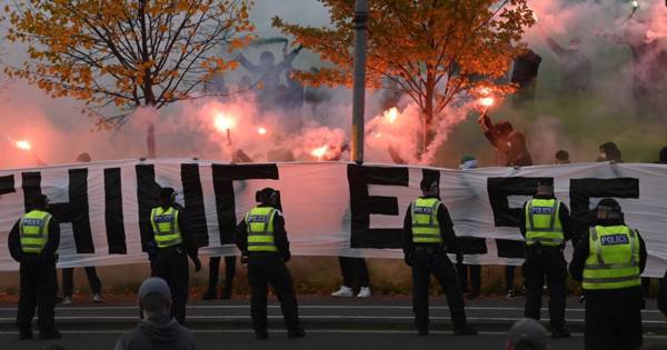 Celtic vs Rangers In Pictures