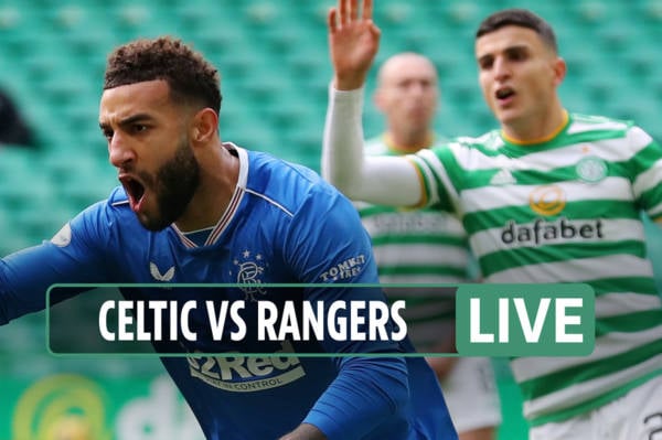 Celtic vs Rangers LIVE: Stream, TV channel, score as Goldson fires Rangers into lead at Celtic Park