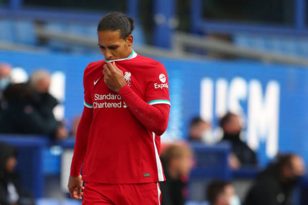 Former Celtic favourite Virgil van Dijk suffers bad knee injury; could be out for season