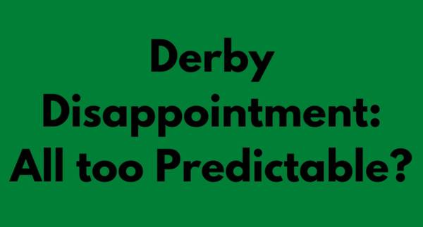 Glasgow Derby: A Series of all too Predictable Events