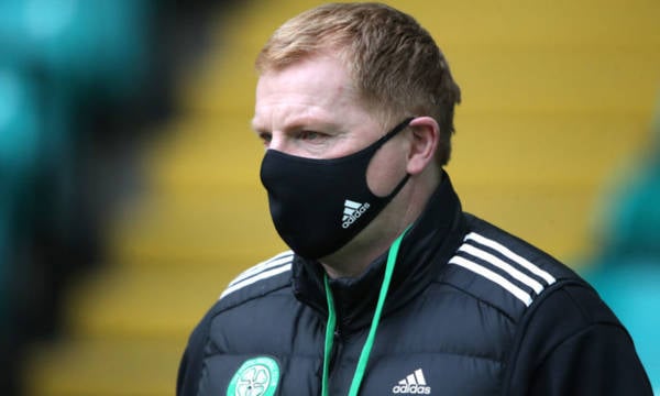 Neil Lennon reacts to Diego Laxalt’s debut performance in Celtic 2-0 defeat