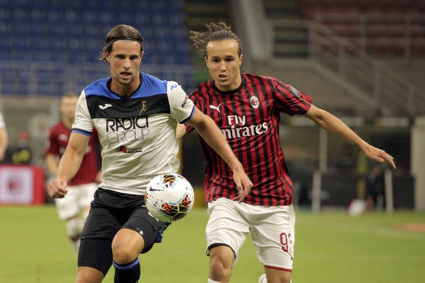 Watch: Celtic duo Laxalt and Griffiths hard at work before Glasgow derby