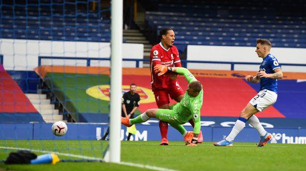 Virgil van Dijk ‘snubbed Jordan Pickford’ in aftermath of horror derby tackle