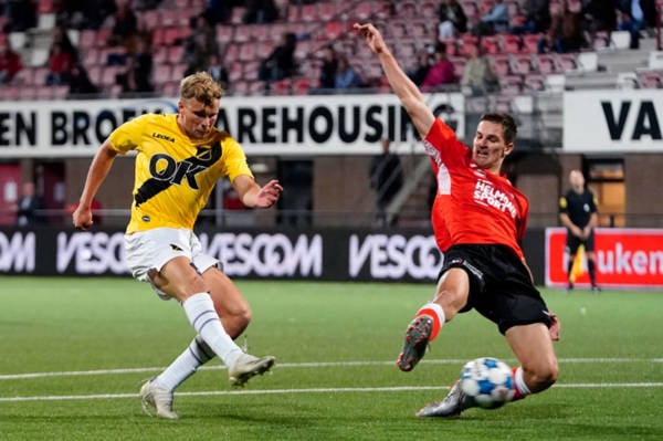 The son of 90s Celtic icon Pierre van Hooijdonk is tearing it up for NAC Breda right now