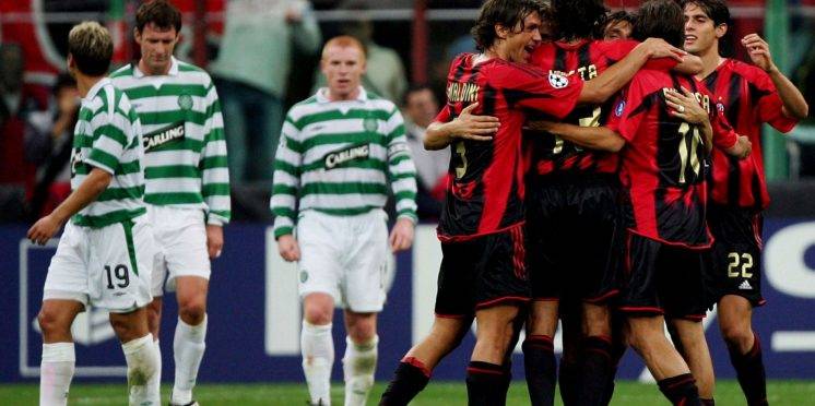 AC Milan legend’s incredible Celtic Park tribute