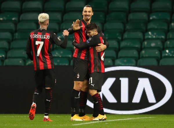 Celtic 1 AC Milan 3: Italians don’t need Zlatan masterclass as Hoops gift three goals in sloppy Europa League loss