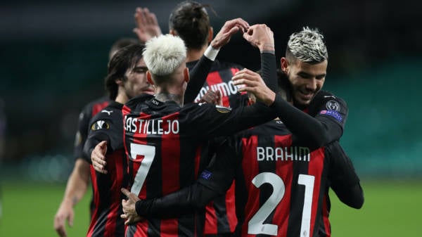 Red-hot Milan equal 56-year-old club record after beating Celtic in Europa League