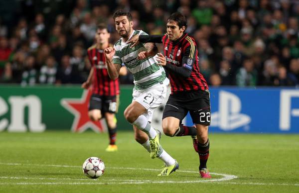 AC Milan legend Kaká makes Celtic Park admission