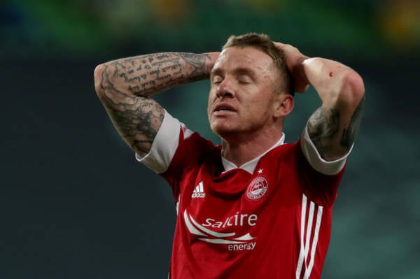 Jonny Hayes fit to face Celtic at Hampden; could even make Pittodrie clash