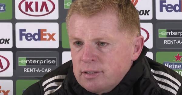 Neil Lennon’s Celtic press conference in full