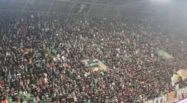 Video: Former Celtic Star Attends Full Stadium Football Game