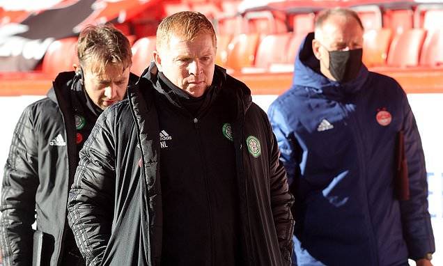 Celtic manager Neil Lennon blames his side’s defence after draw against Aberdeen