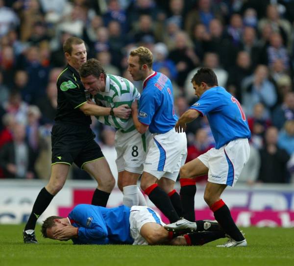 Celtic legend’s brutal social media putdown to ex-Rangers rival