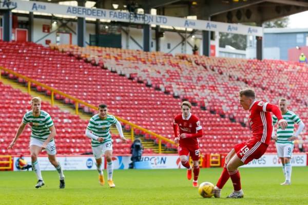 Fan view: Aberdeen produced a performance against Celtic which was a fitting tribute to Ebbe Skovdahl