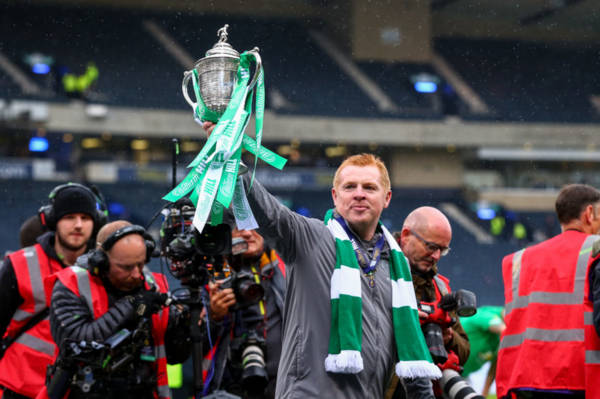 ‘Two games away from a quadruple treble’; BBC’s Michael Stewart issues positive Celtic reminder