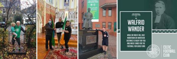 Walfrid Wander Raises £12K For Celtic Foundation Campaign