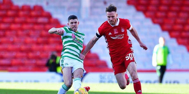 Aberdeen midfielder Dylan McGeouch to miss semi-final clash