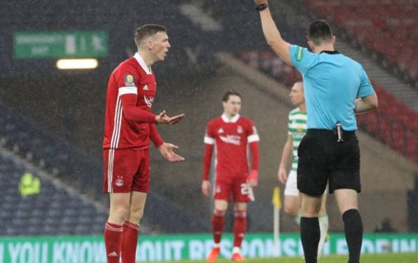 Watch as Albian Ajeti is floored by a right-hander at Hampden