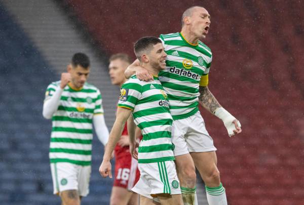 Scott Brown says Celtic’s Hampden display was an 18 month high and showed players have Neil Lennon’s “back”