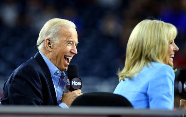 Celtic fans flock to Joe Biden’s ralling call