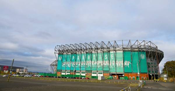 Massive Tommy Burns banner put on display inside Celtic Park