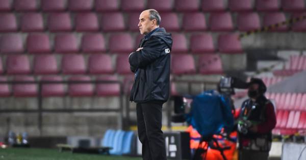 Sparta Prague boss refuses to say how many players will miss Celtic clash