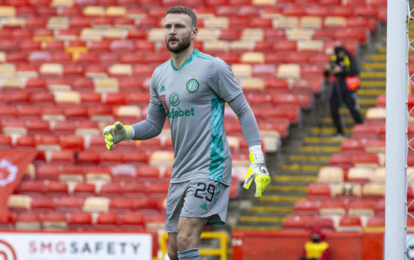 Celtic’s Scott Bain had to convince himself that he belonged back in first-team