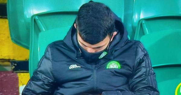 Mohamed Elyounoussi given chilling warning after Celtic star caught on phone