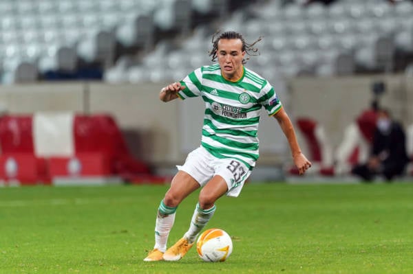 UEFA recognise Diego Laxalt’s superb Celtic performance vs Lille