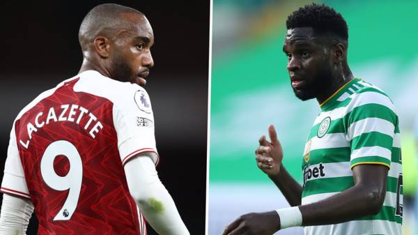 Arsenal urged to replace Lacazette with Edouard as Campbell calls for Celtic raid