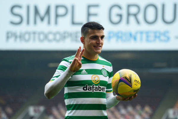 Elyounoussi dismisses Sky question on phone-gate after stunning Celtic hat-trick vs Motherwell