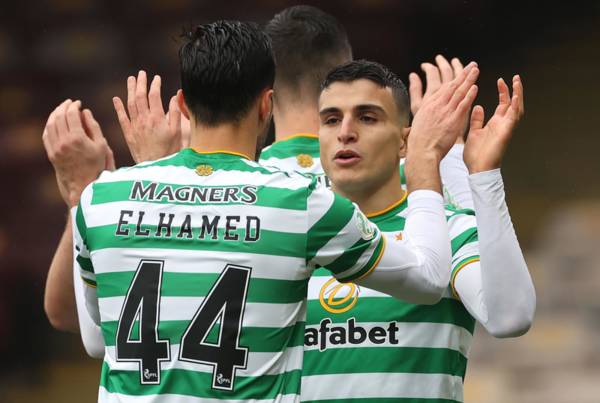 Motherwell 1 Celtic 4: Hat-trick hero Moi Elyounoussi answers the call to relieve pressure on Neil Lennon