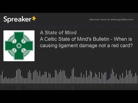 A Celtic State of Mind’s Bulletin – When is causing ligament damage not a red card?