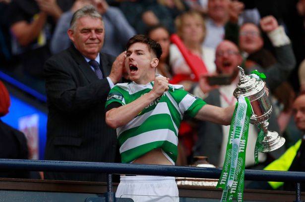 Celtic Star Shares Kieran Tierney Snap