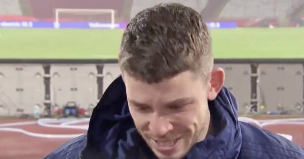 Ryan Christie orders Scotland fans to party in emotional interview