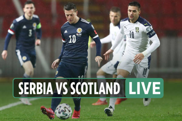 Serbia vs Scotland LIVE: Stream free, TV channel, score – Christie stuns Serbs to put Tartan Army on verge of Euro 2020