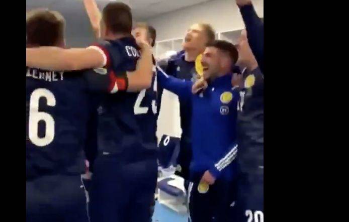 Video: Tremendous – Celtic and Scotland stars celebrate Euro 2020 qualification