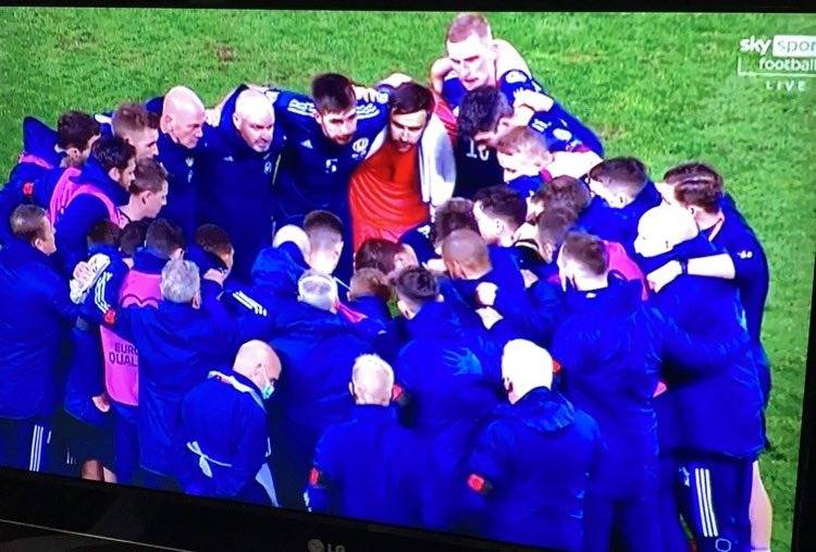 Celtic’s Huddle, the staunchest and stupidest Scotsmen in Belgrade