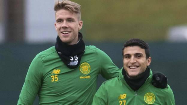 Celtic hopeful Kristoffer Ajer & Mohamed Elyounoussi can play against Hibs