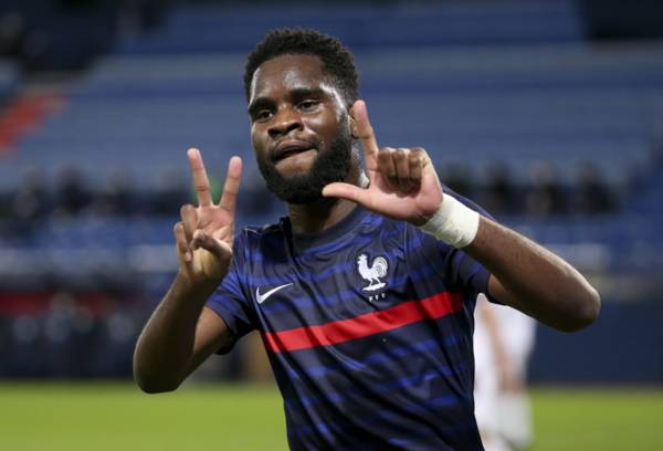 Celtic star Odsonne Edouard breaks international record